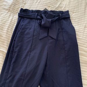 Paper bag waist pants